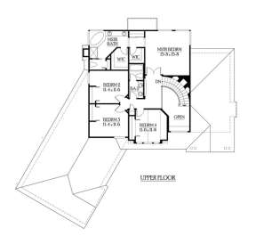 Floorplan 3 for House Plan #341-00215