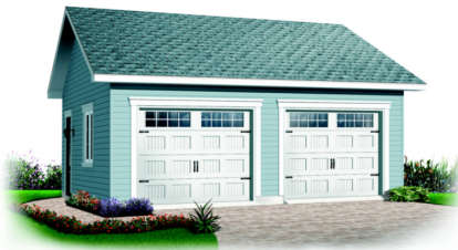 0 Bed, 0 Bath, 0 Square Foot House Plan - #034-00173