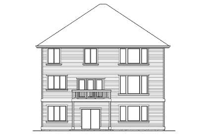 Northwest House Plan #341-00216 Elevation Photo