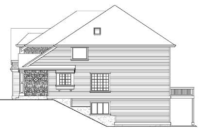 Northwest House Plan #341-00216 Elevation Photo