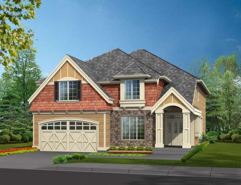 House Plan House Plan #6090 Front Elevation