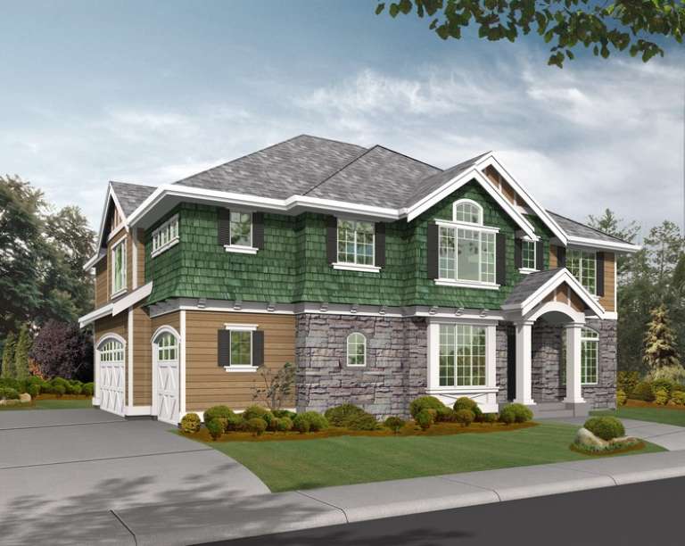 House Plan House Plan #6091 Front Elevation