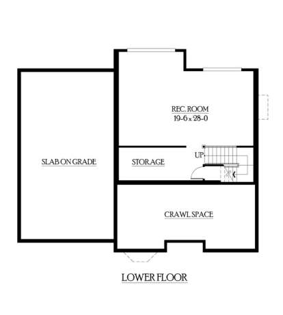 Floorplan 1 for House Plan #341-00218