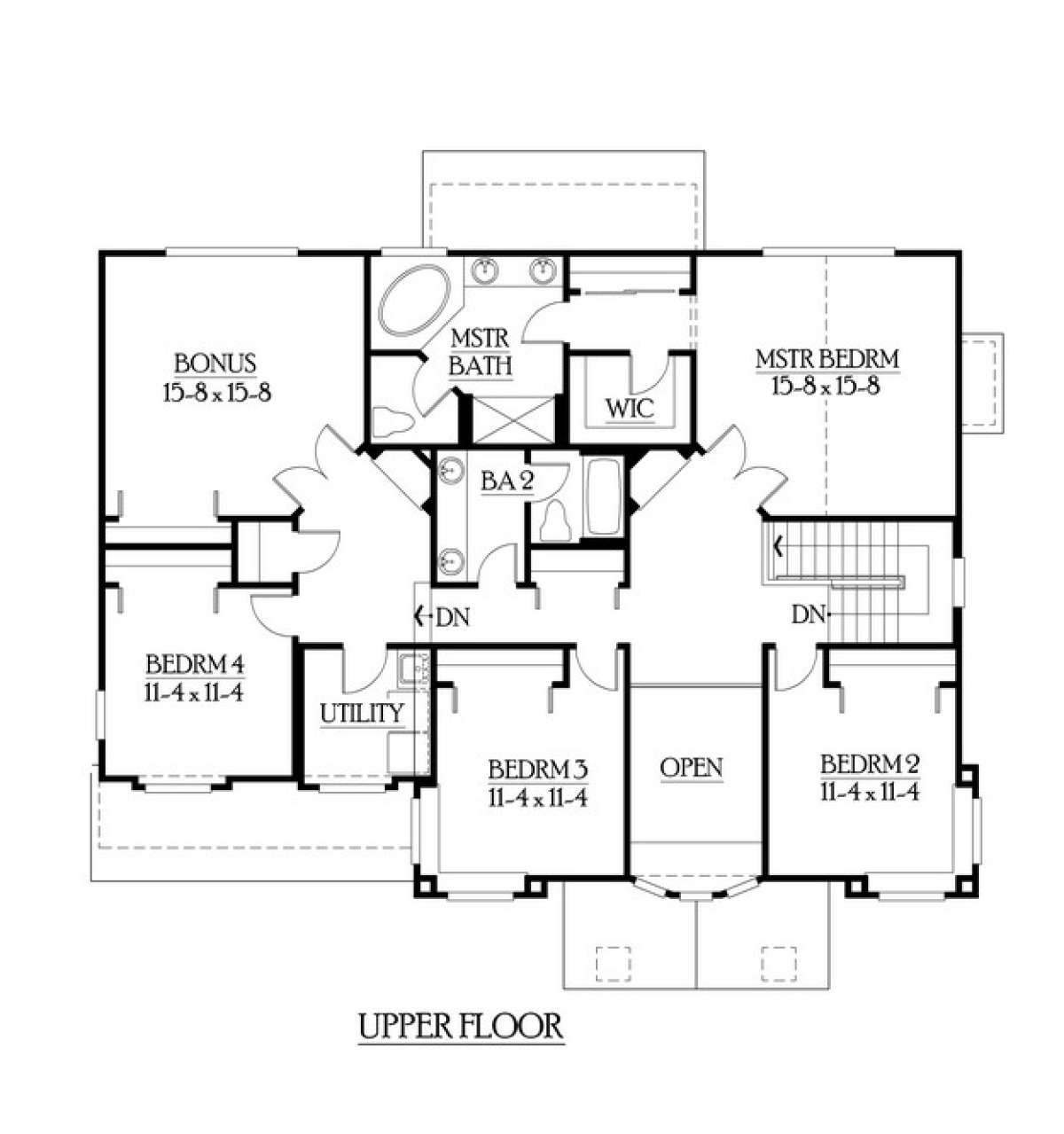 Floorplan 3 for House Plan #341-00220