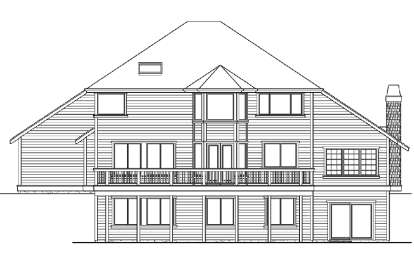 Craftsman House Plan #341-00221 Elevation Photo