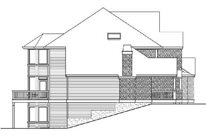 Mountain House Plan #341-00225 Elevation Photo