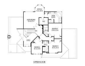 Floorplan 3 for House Plan #341-00225