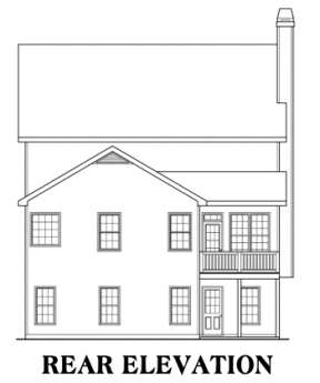 Craftsman House Plan #009-00044 Elevation Photo