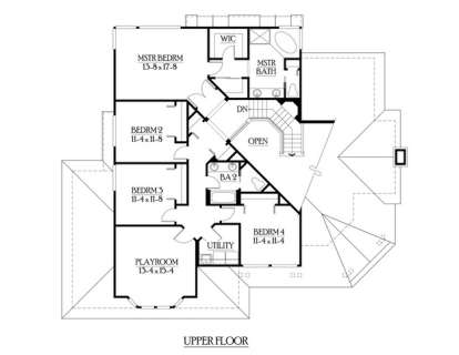 House Plan House Plan #6100 Drawing 3