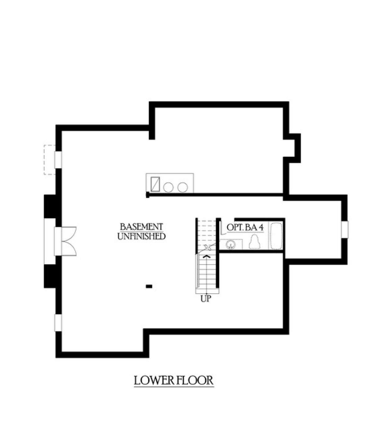 Floorplan 1 for House Plan #341-00227