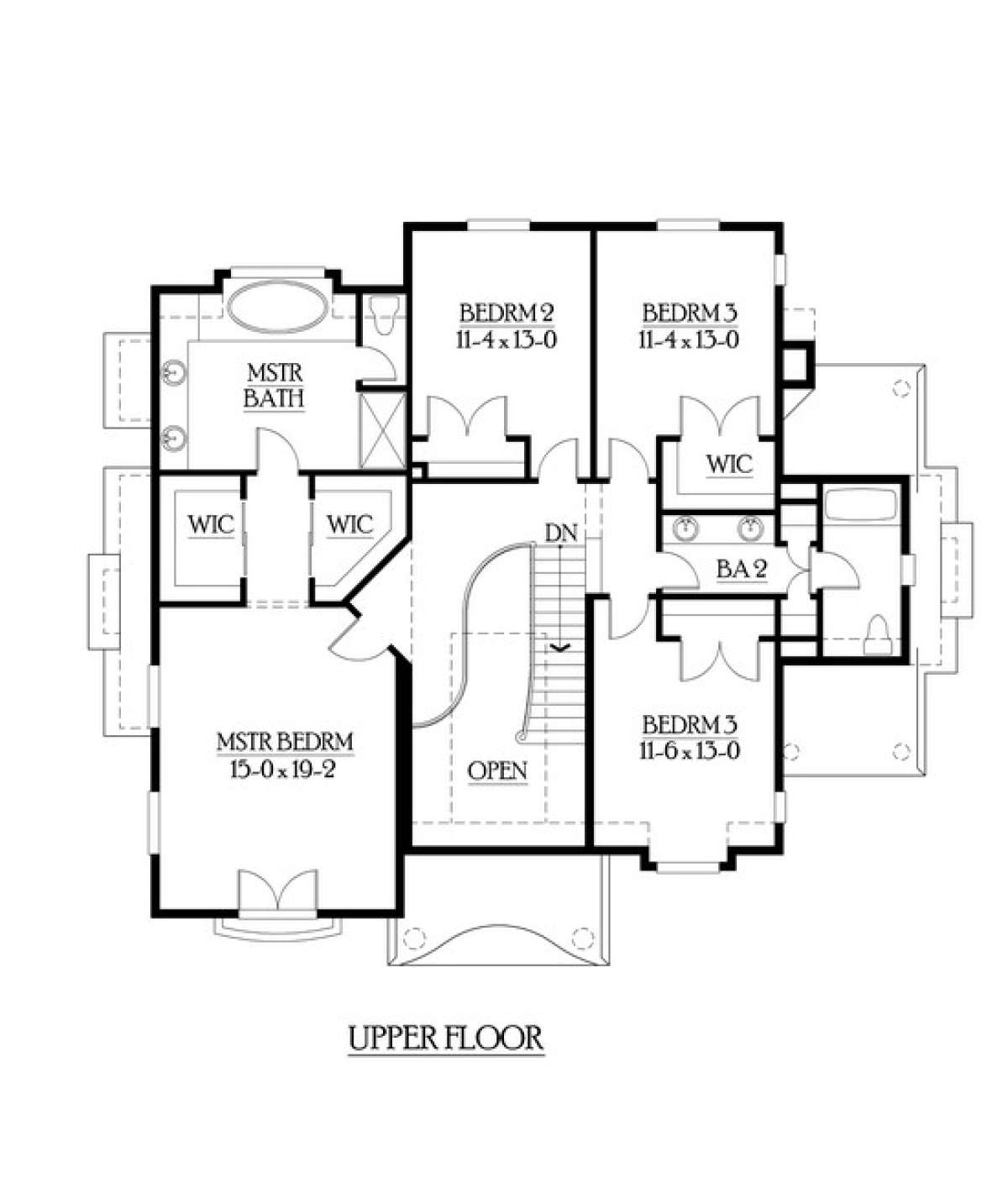 Floorplan 3 for House Plan #341-00227