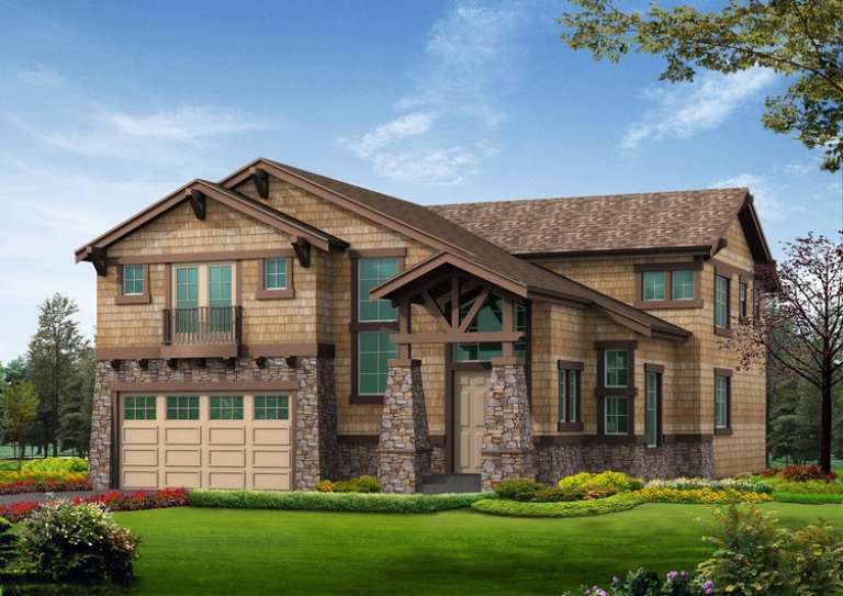 House Plan House Plan #6103 Front Elevation