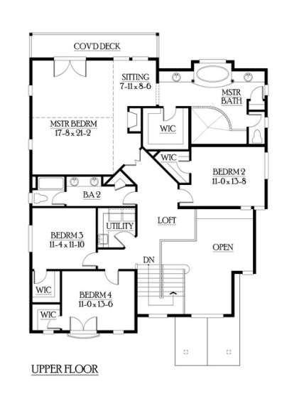 Floorplan 3 for House Plan #341-00229
