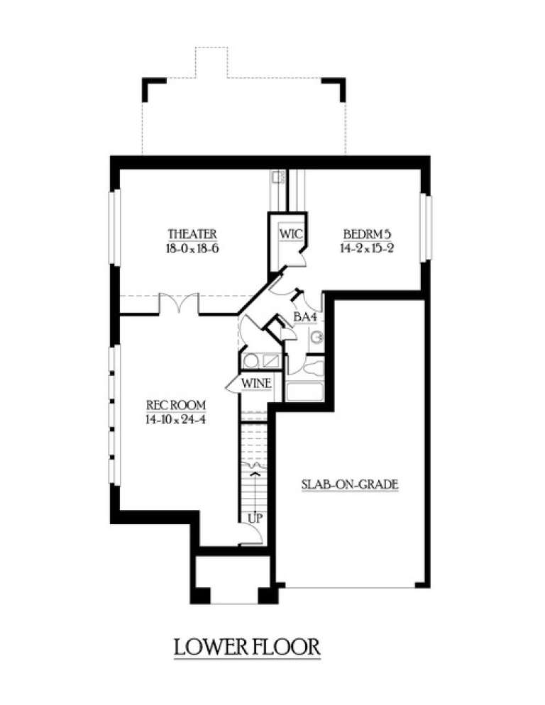 House Plan House Plan #6105 Drawing 1