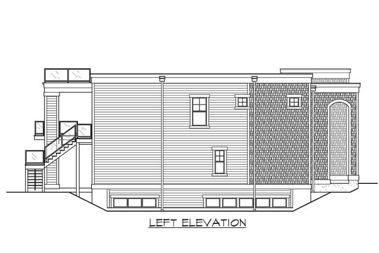 Narrow Lot House Plan #341-00231 Additional Photo