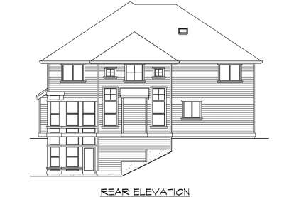 Northwest House Plan #341-00232 Elevation Photo