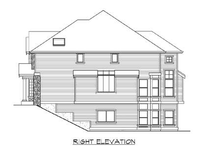 Northwest House Plan #341-00232 Elevation Photo