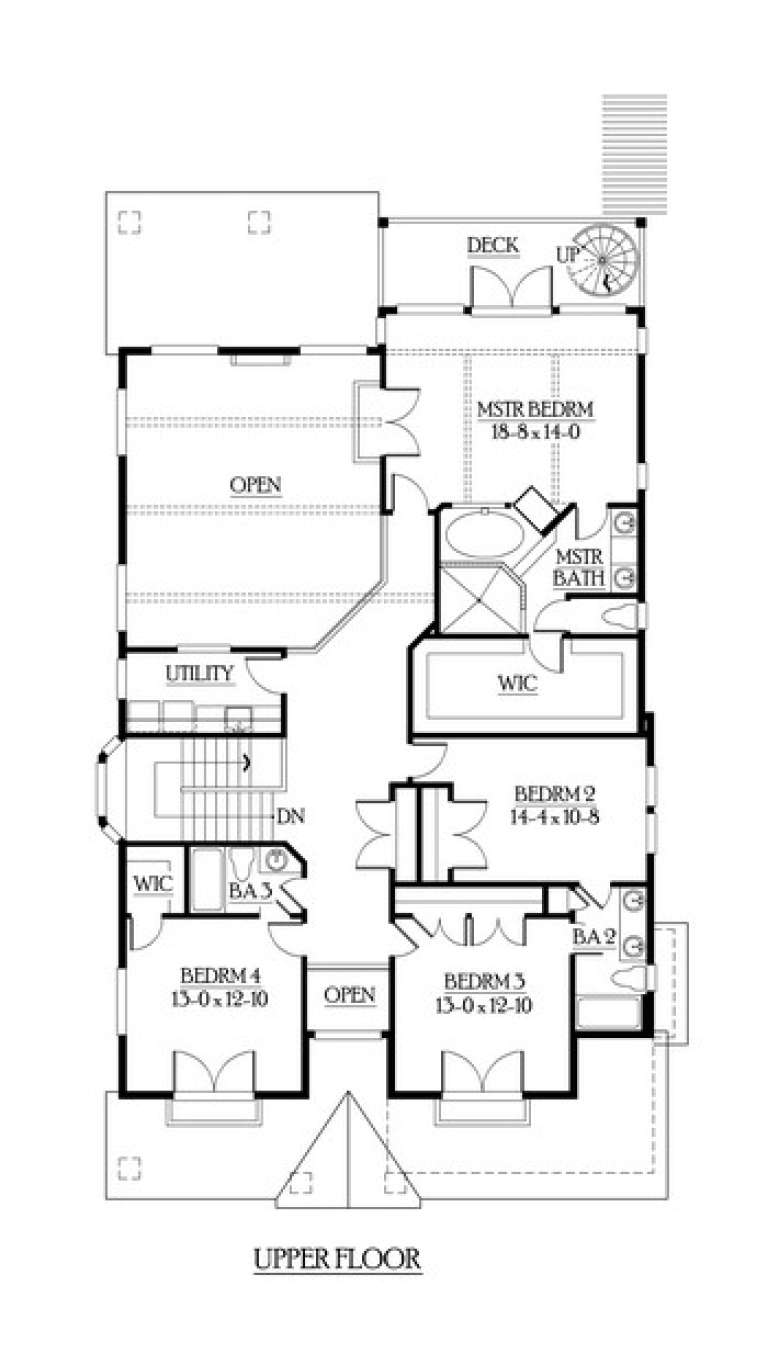 House Plan House Plan #6107 Drawing 3