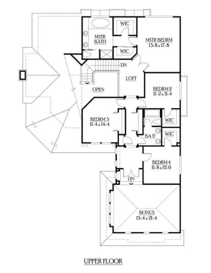 House Plan House Plan #6109 Drawing 3