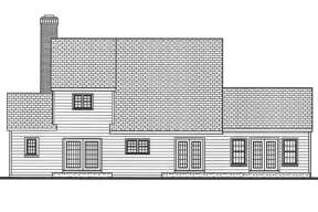Traditional House Plan #033-00124 Elevation Photo