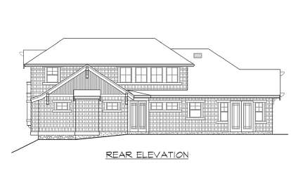 Northwest House Plan #341-00238 Elevation Photo
