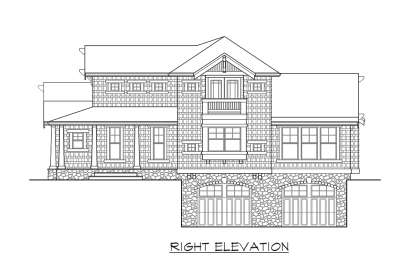 Northwest House Plan #341-00238 Elevation Photo