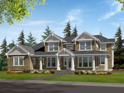 Northwest House Plan #341-00238 Elevation Photo