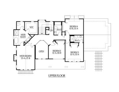 Floorplan 3 for House Plan #341-00239