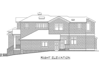 Mountain House Plan #341-00241 Elevation Photo