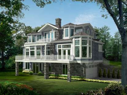 Mountain House Plan #341-00241 Elevation Photo