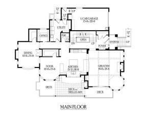 Floorplan 2 for House Plan #341-00241