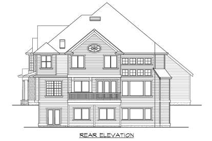 Victorian House Plan #341-00242 Elevation Photo