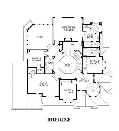 Floorplan 3 for House Plan #341-00242