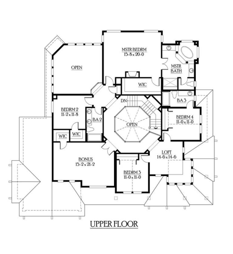 House Plan House Plan #6117 Drawing 3