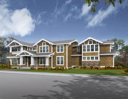 4 Bed, 3 Bath, 4177 Square Foot House Plan - #341-00246