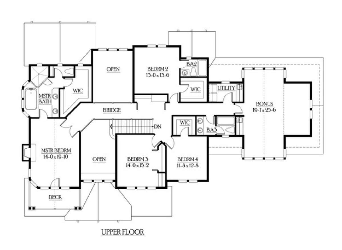 Floorplan 2 for House Plan #341-00246