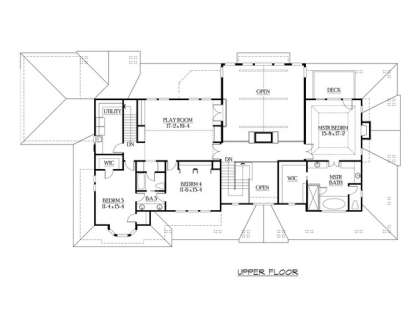 Floorplan 3 for House Plan #341-00247
