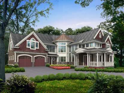 3 Bed, 3 Bath, 4365 Square Foot House Plan - #341-00249