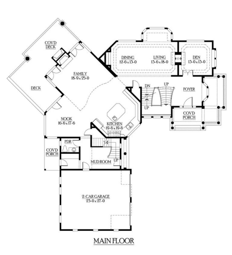 House Plan House Plan #6124 Drawing 2