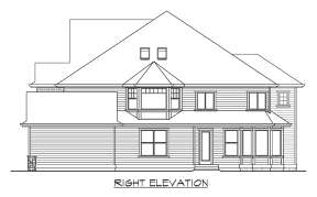 Luxury House Plan #341-00252 Elevation Photo