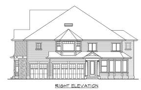Craftsman House Plan #341-00253 Elevation Photo