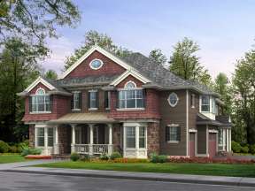 Craftsman House Plan #341-00253 Elevation Photo
