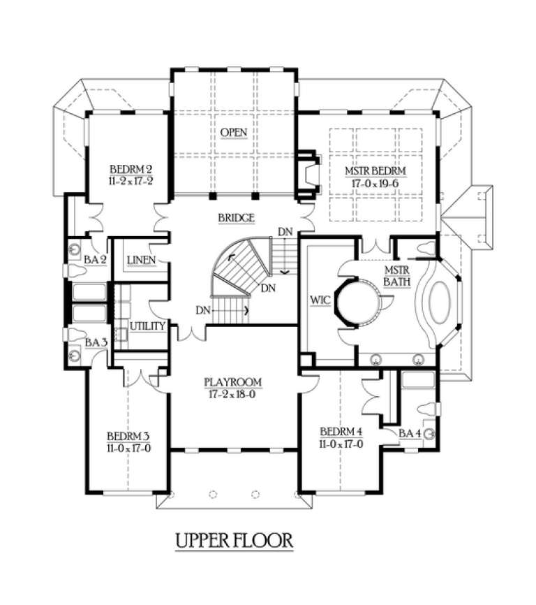 House Plan House Plan #6127 Drawing 2