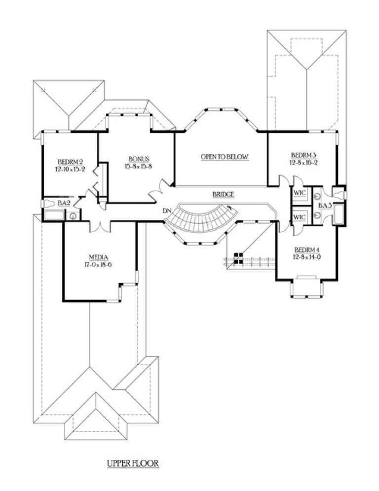 House Plan House Plan #6128 Drawing 2