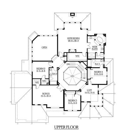 Floorplan 2 for House Plan #341-00258