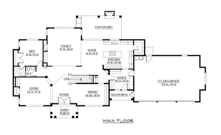 House Plan House Plan #6133 Drawing 1