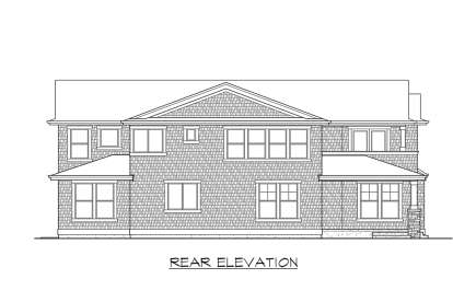 Craftsman House Plan #341-00260 Elevation Photo