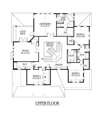 Floorplan 2 for House Plan #341-00260