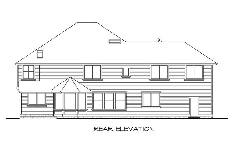 Craftsman House Plan #341-00267 Elevation Photo
