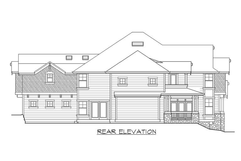 Craftsman House Plan #341-00269 Elevation Photo